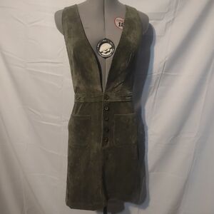 🌶️ Love Riche Elegant Green Sleeveless Dress Small